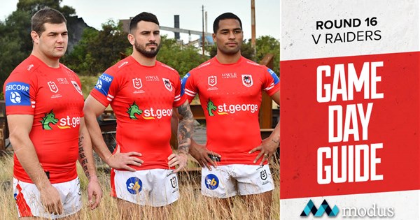 Wear your retro Steelers - St George Illawarra Dragons