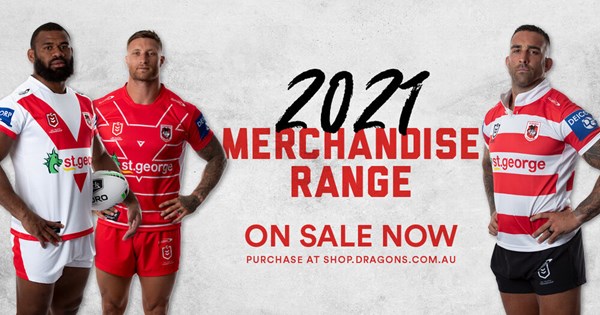 Dragons launch 2021 commemorative jersey