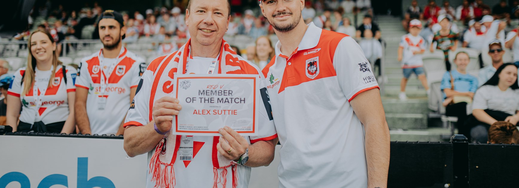 Member of the match: Round 4 v Sharks