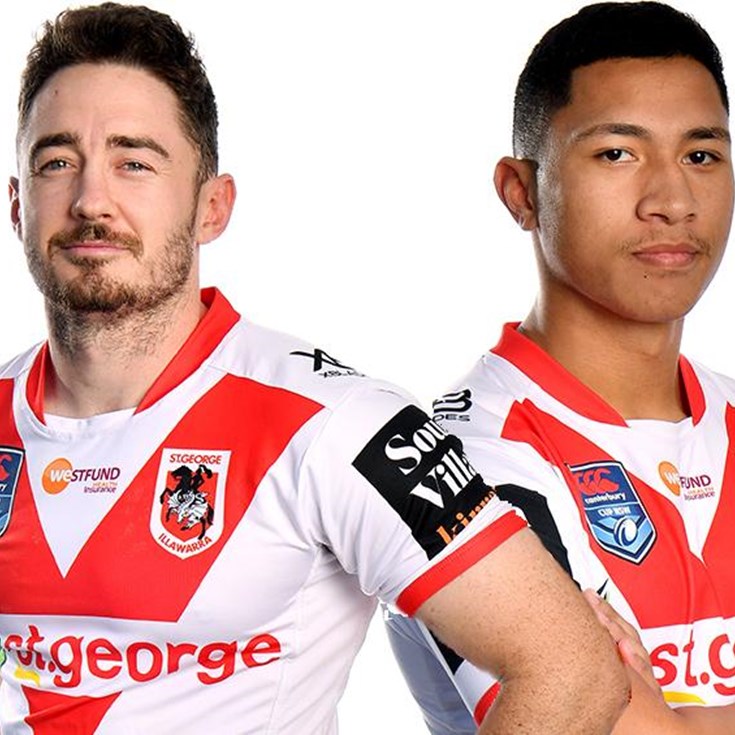 Clune and Sauni-Esau join Dragons development squad.