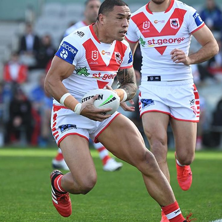 Frizell's excitement for young Dragons' progress