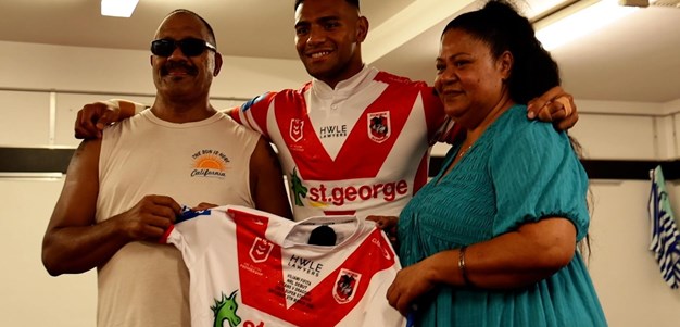 "She's influenced me to be joyful in all circumstances of life" - Viliami Fifita giving thanks to his Mum.