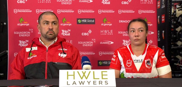 NRLW Round 1 Press Conference: Dragons vs Titans