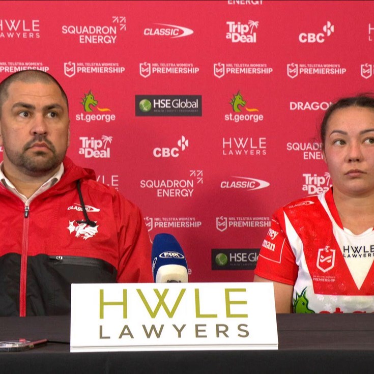 NRLW Round 1 Press Conference: Dragons vs Titans