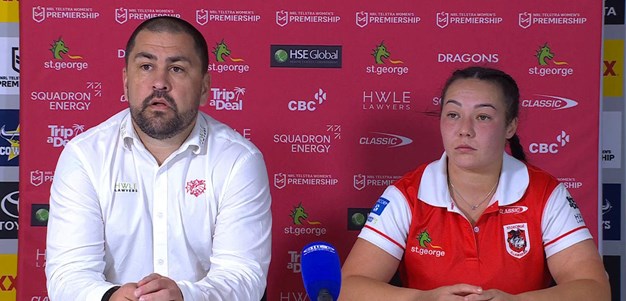 NRLW Round 2 Press Conference: Cowboys vs Dragons