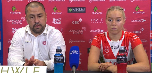 NRLW Round 3 Press Conference: Knights vs Dragons