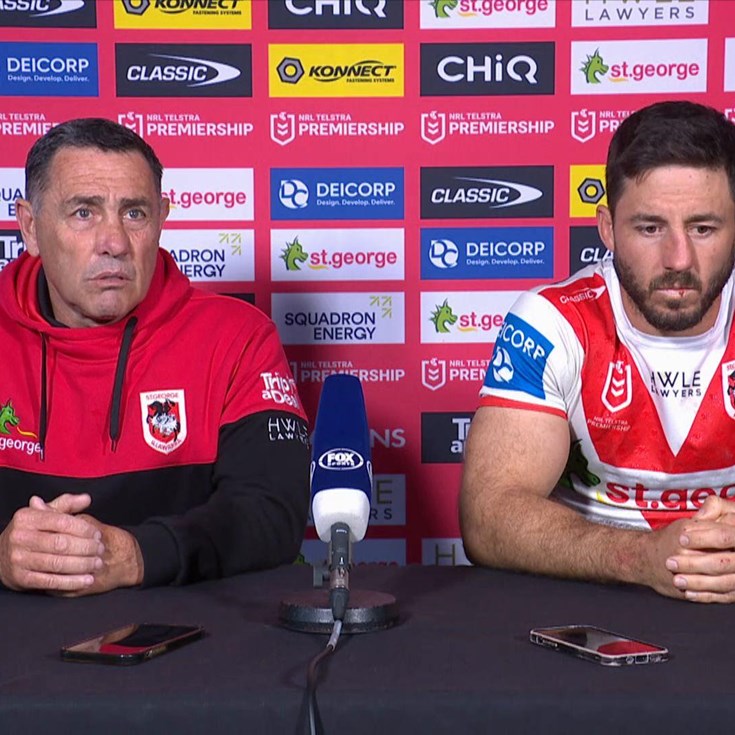 NRL Round 24 Press Conference: Dragons vs Titans