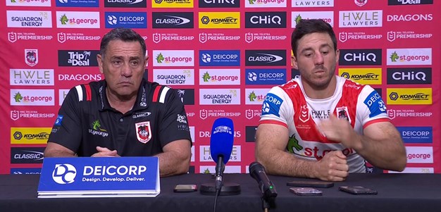 NRL Round 25 Press Conference: Dragons vs Sharks