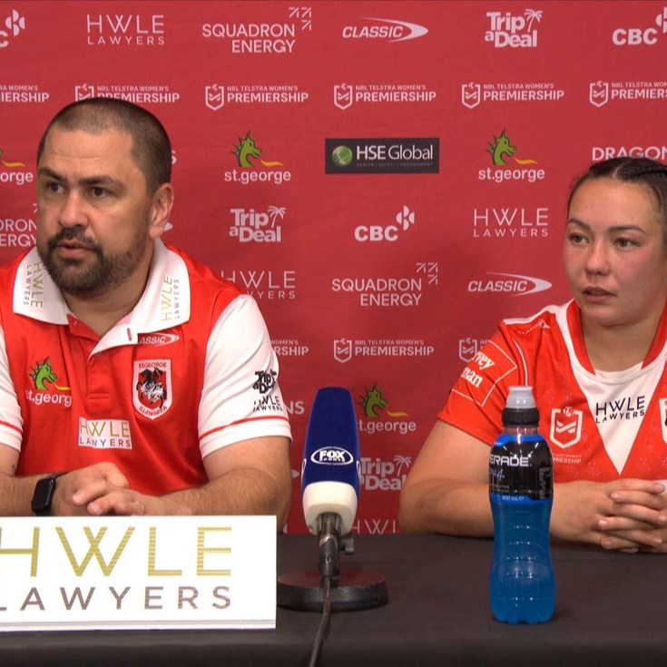 NRLW Round 6 Press Conference: Eels vs Dragons