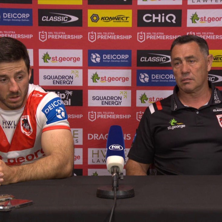 NRL Round 26 Press Conference: Eels vs Dragons