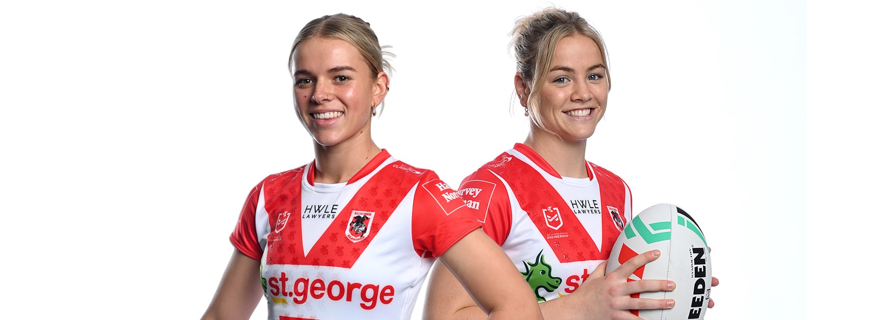 Australian Schoolgirls reps Indie Bostock and Kasey Reh.