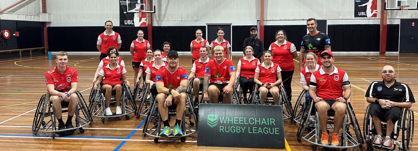Dragons to partner with Wheelchair Rugby League for 50-50