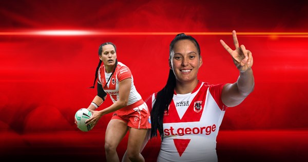 Tyla King re-ups with Red V | Dragons