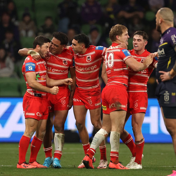 NRL Round 22 Highlights: Storm vs Dragons